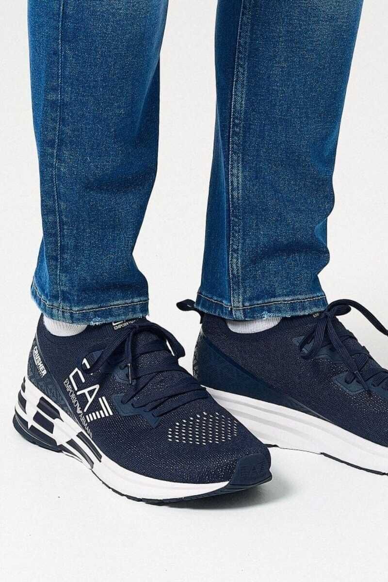 EA7 Erkek Bağcıklı Sneaker - 5