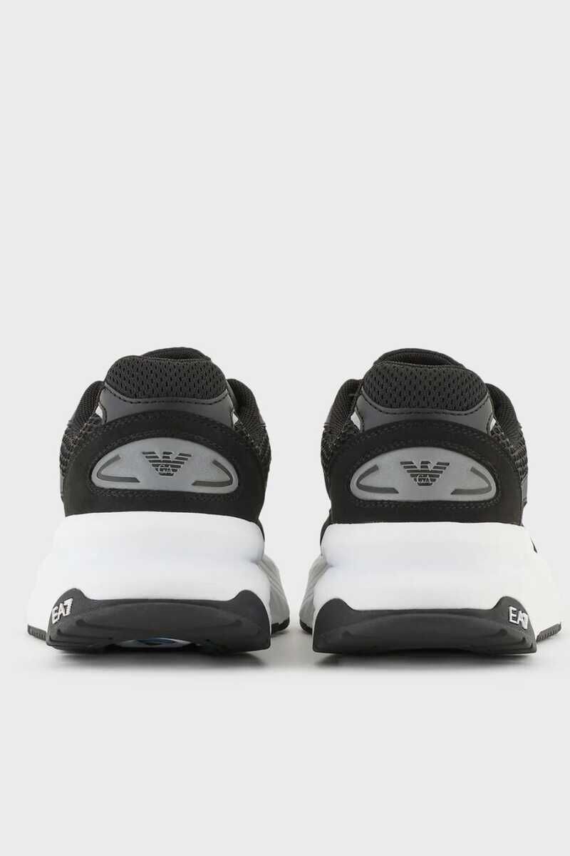 EA7 Erkek Logolu Bağcıklı Sneaker - 5
