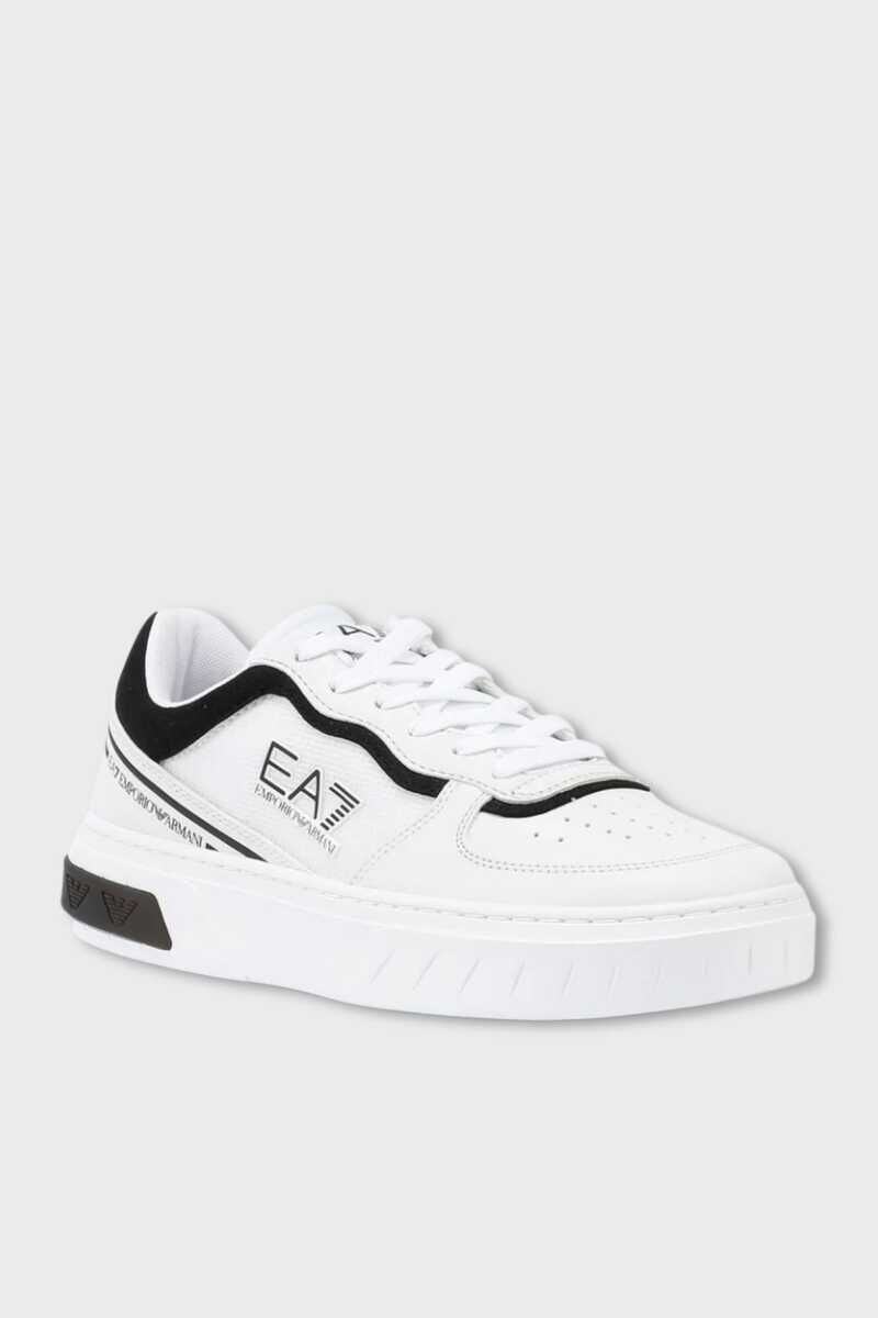 EA7 Kadın Bağcıklı Sneaker - 1
