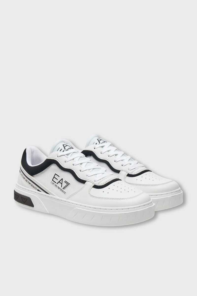 EA7 Kadın Bağcıklı Sneaker - 3