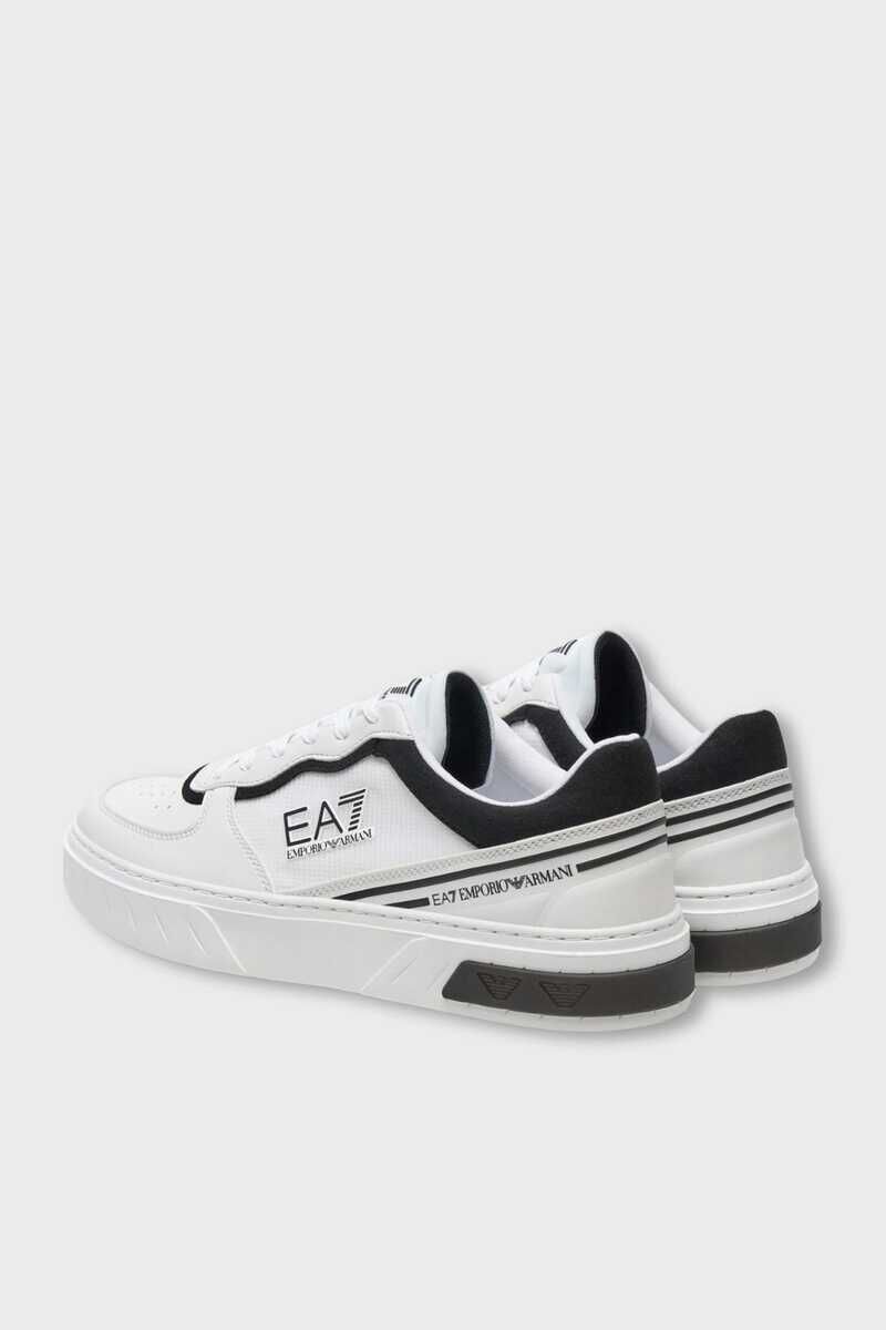 EA7 Kadın Bağcıklı Sneaker - 4