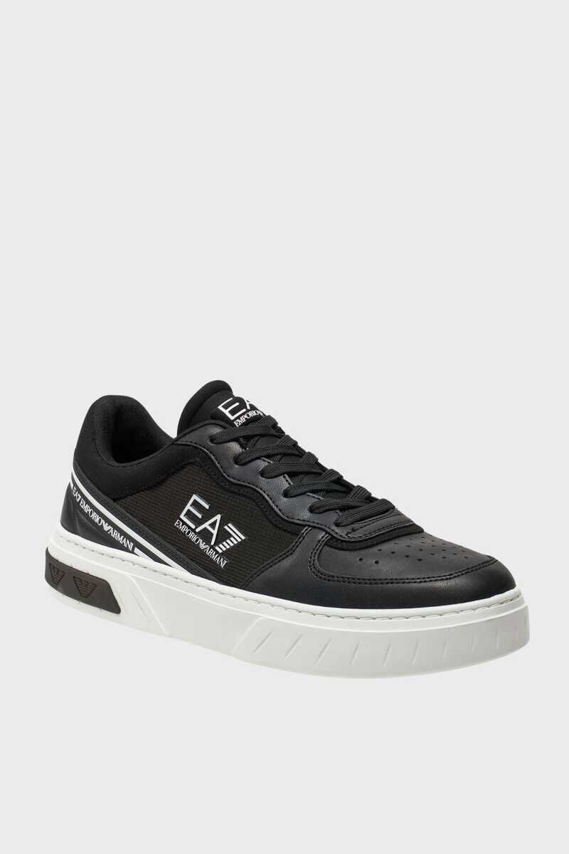 EA7 Kadın Bağcıklı Sneaker - 1