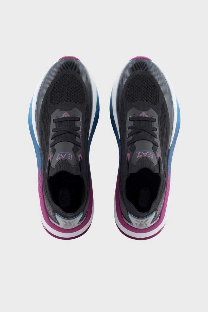 EA7 Kadın Bağcıklı Sneaker - 3