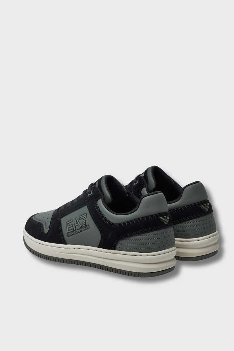 EA7 Kadın Logolu Sneaker - 3