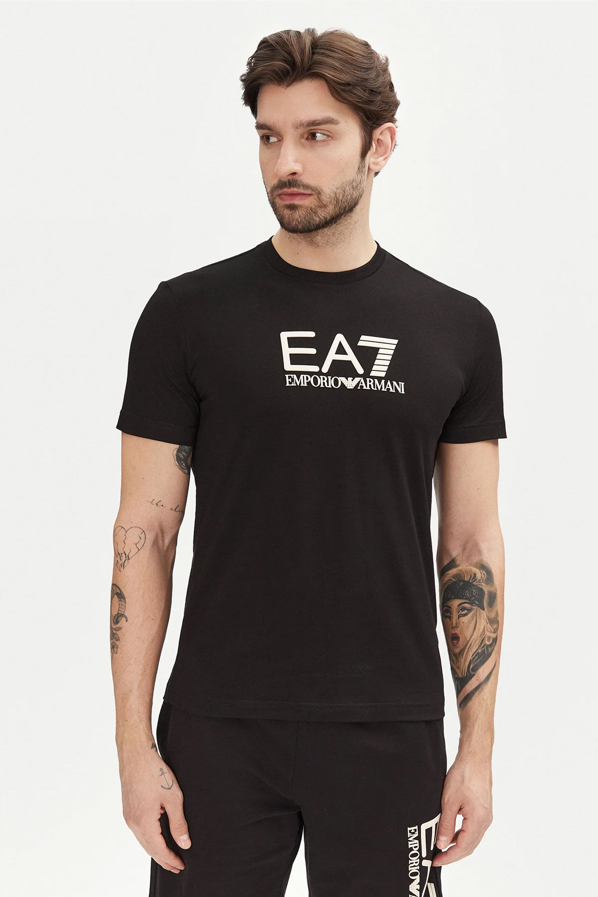 Empori Armani Bisiklet Yaka Erkek T-Shirt - 1