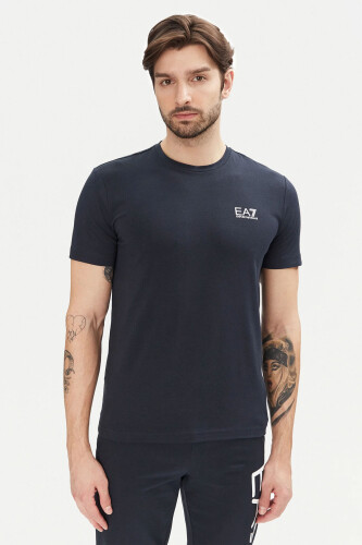 Emporio Armani Bisiklet Yaka Erkek Logolu T-Shirt - Emporio Armani