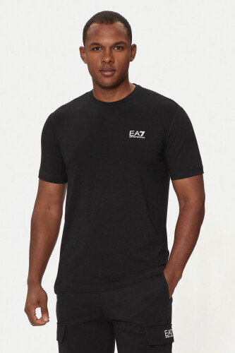 Emporio Armani Bisiklet Yaka Erkek Logolu T-Shirt - Emporio Armani