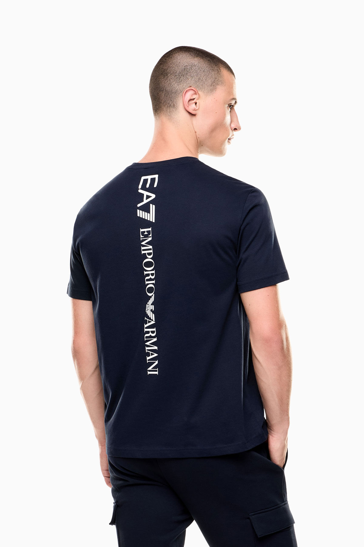 Emporio Armani Bisiklet Yaka Logolu T-Shirt - 2