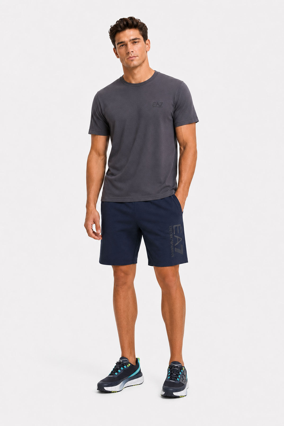 Emporio Armani Bisiklet Yaka Logolu T-Shirt - 2