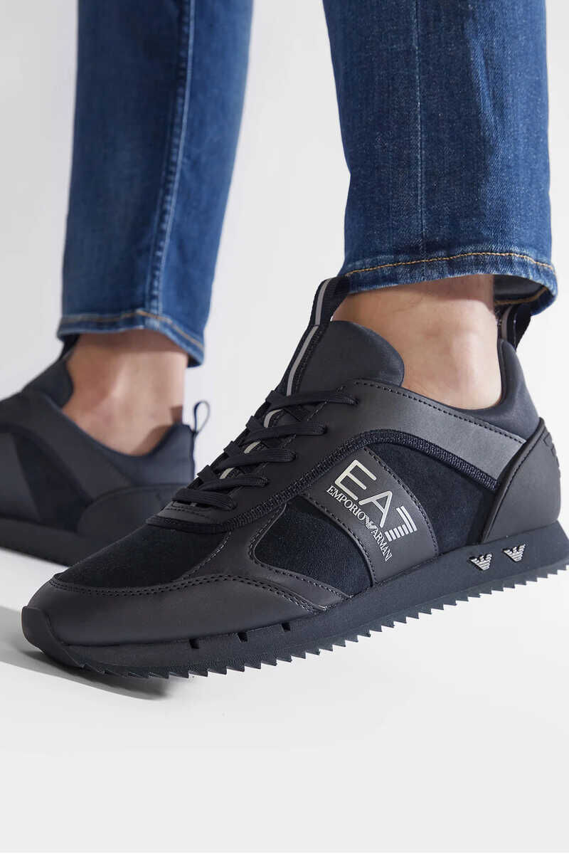 Emporio Armani Erkek Bağcıklı Sneaker - 2