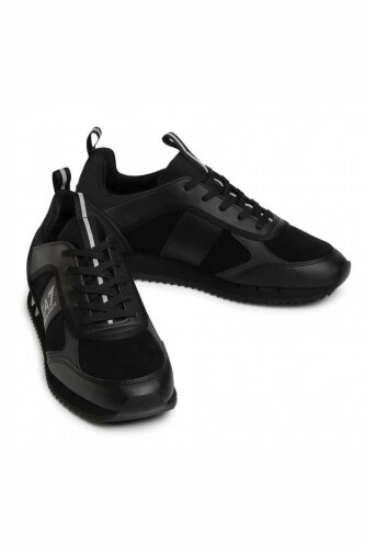 Emporio Armani Erkek Bağcıklı Sneaker - 4