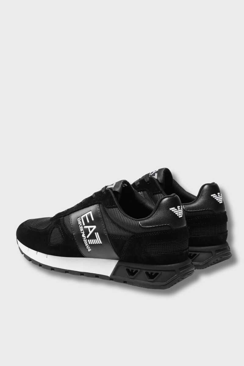 Emporio Armani Erkek Bağcıklı Sneaker - 3