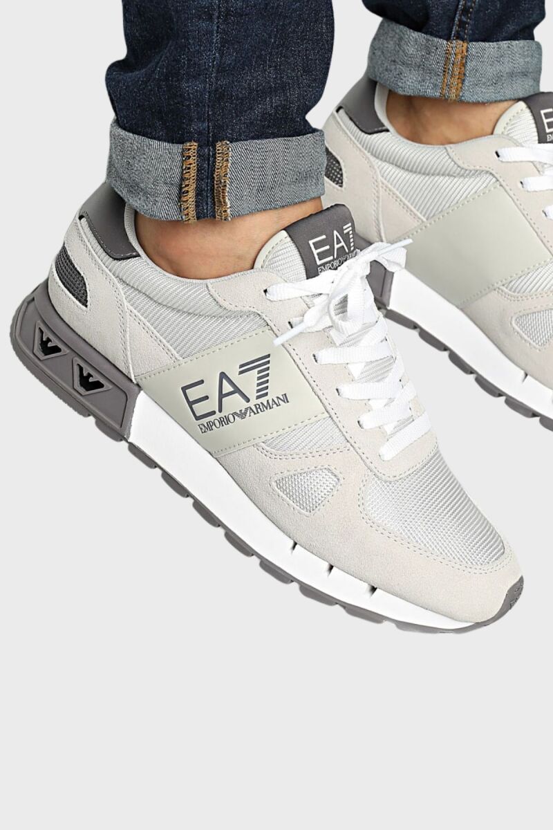 Emporio Armani Erkek Bağcıklı Sneaker - 3