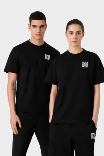 Emporio Armani Unisex Bisiklet Yaka T-Shirt - Emporio Armani