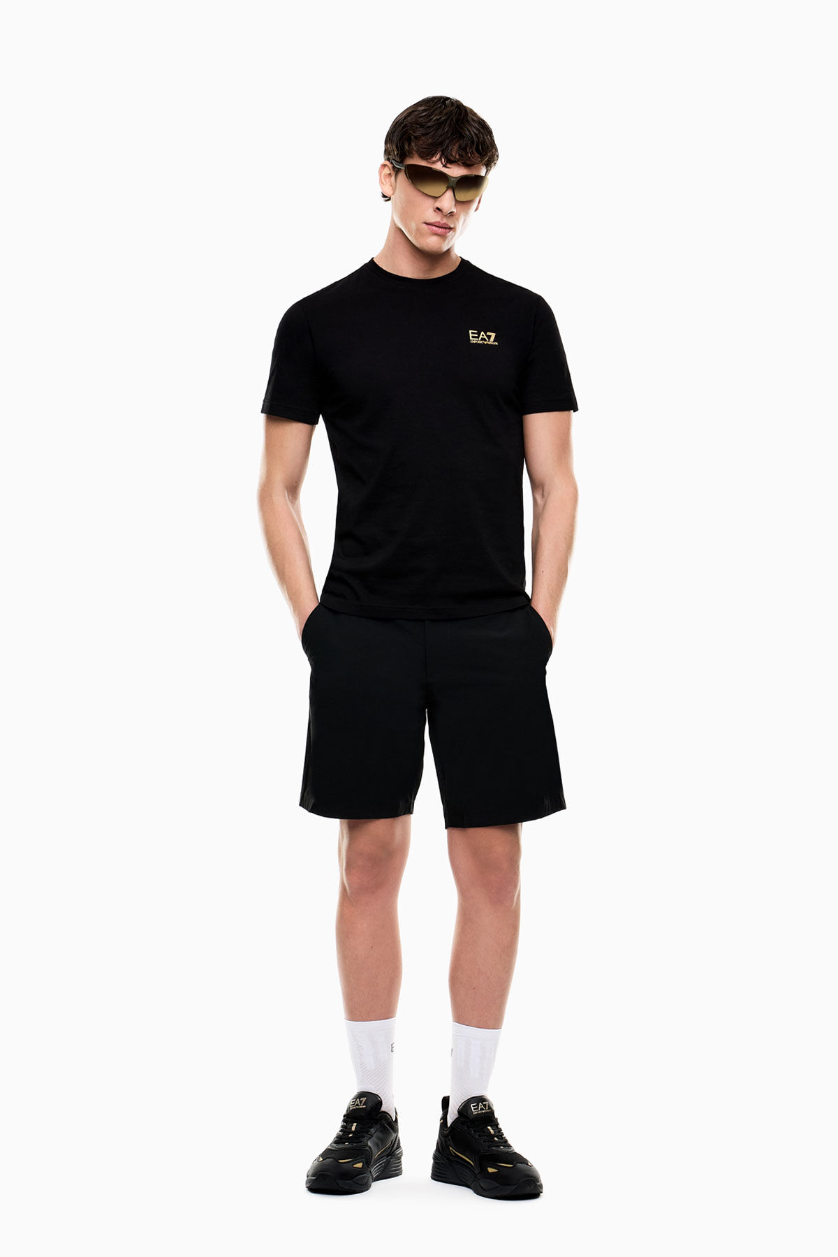 Emporio Armani Erkek Bisiklet Yaka T-Shirt - 3