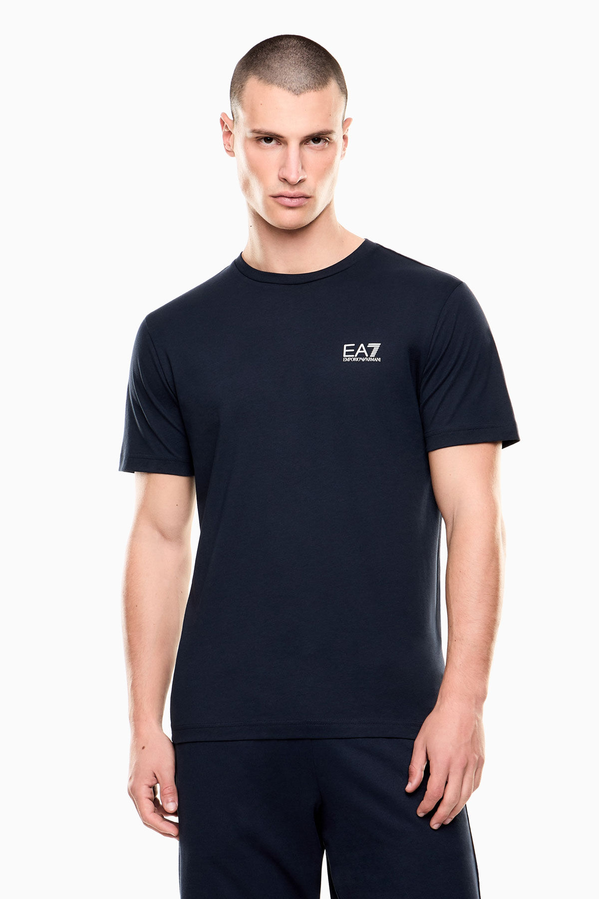 Emporio Armani Erkek Bisiklet Yaka T-Shirt - 1