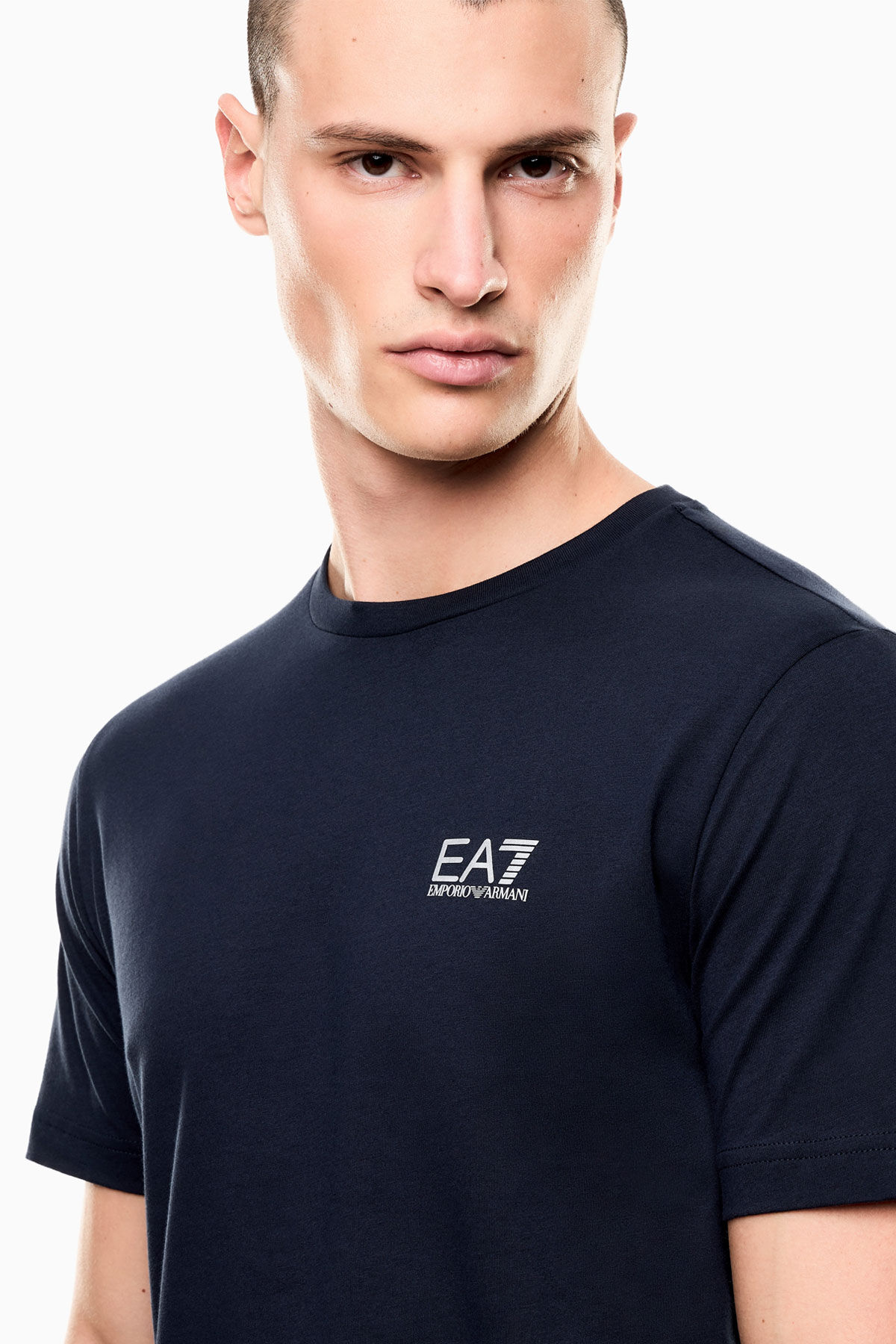 Emporio Armani Erkek Bisiklet Yaka T-Shirt - 4
