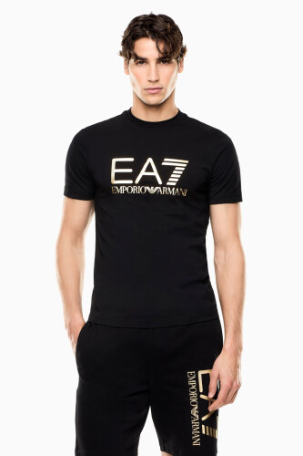 Emporio Armani Erkek Bisiklet Yaka T-Shirt - Emporio Armani