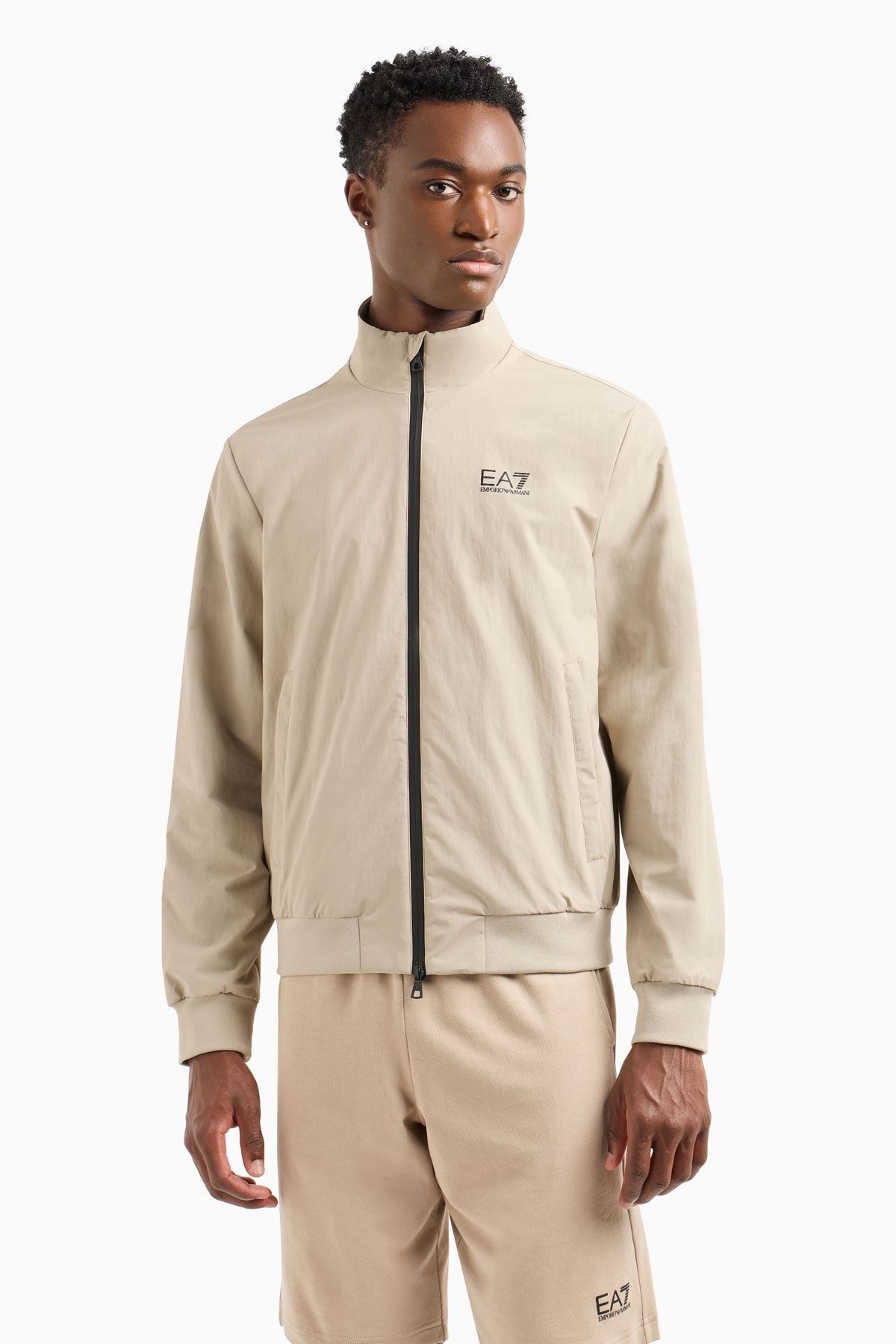 Emporio Armani Erkek Fermuarlı Ceket - 1