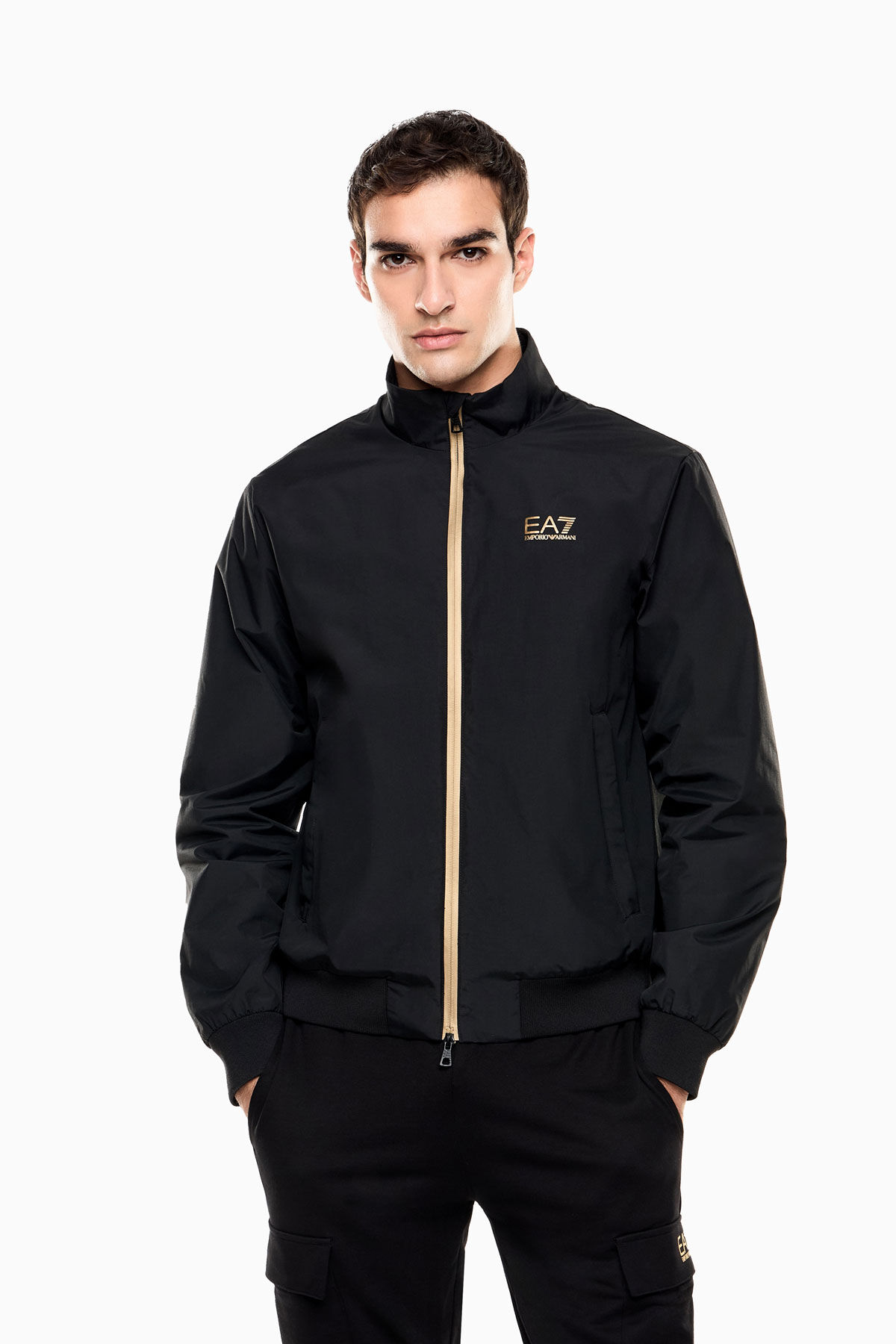 Emporio Armani Erkek Fermuarlı Ceket - 1
