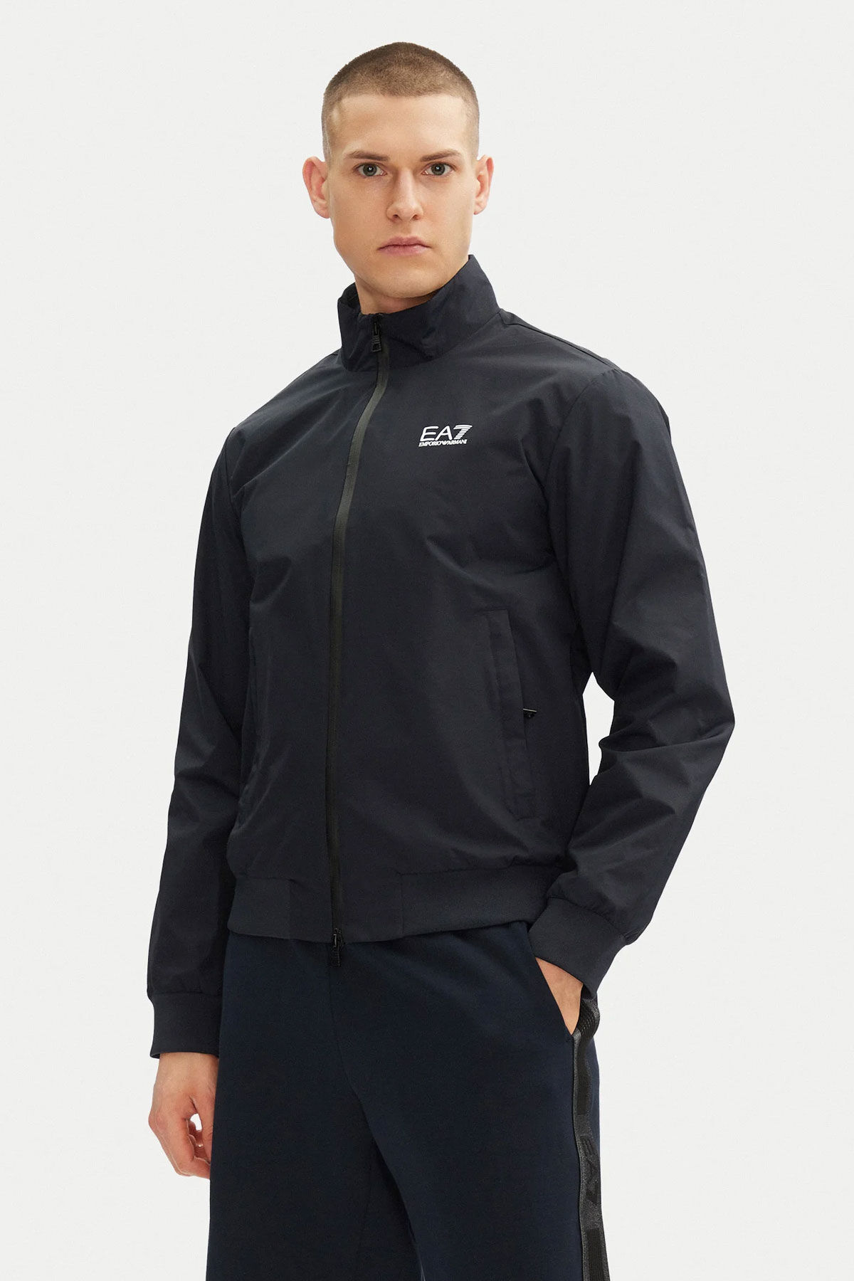 Emporio Armani Erkek Fermuarlı Ceket - 1