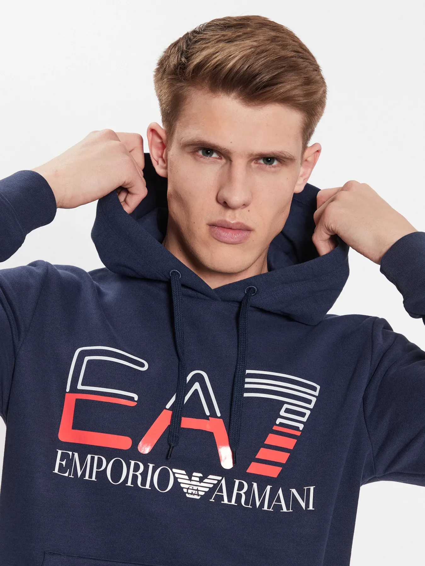 Emporio Armani Erkek Kapşonlu Sweatshirt - 5
