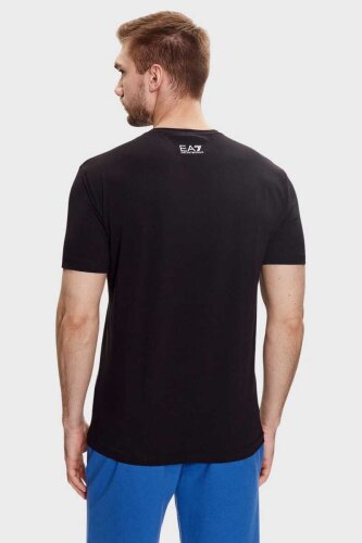 Emporio Armani Erkek Logolu Bisiklet Yaka T-Shirt - 3