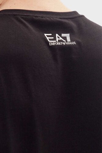 Emporio Armani Erkek Logolu Bisiklet Yaka T-Shirt - 5