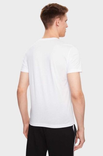 Emporio Armani Erkek Logolu Bisiklet Yaka T-Shirt - 3