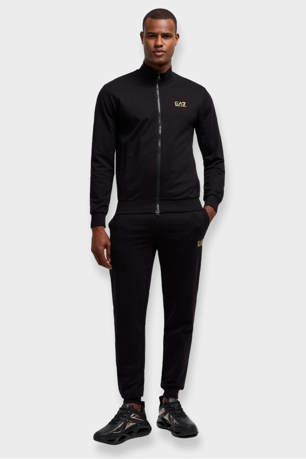 Emporio Armani Erkek Logolu Eşofman Takımı - 1