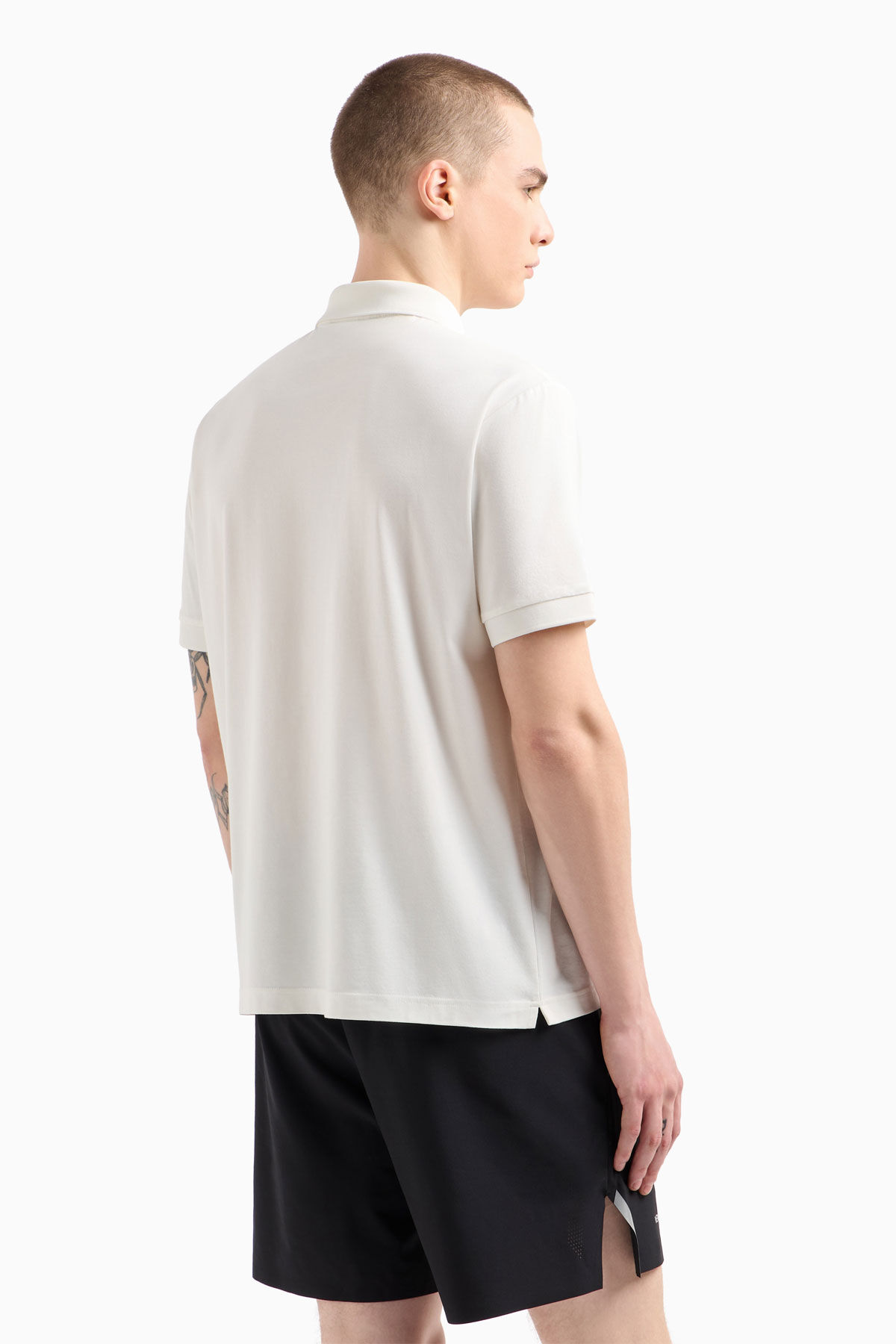 Emporio Armani Erkek Polo Yaka T-Shirt - 4