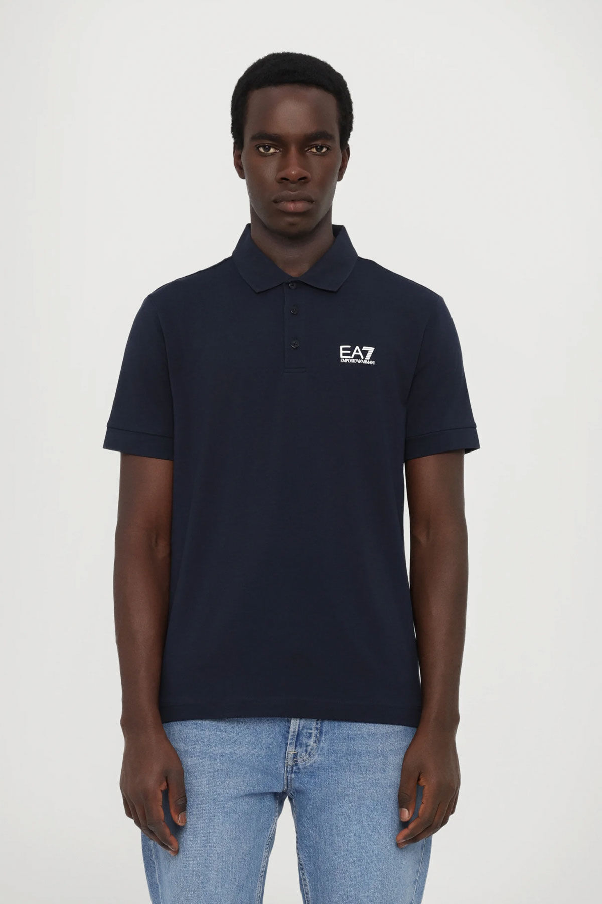 Emporio Armani Erkek Polo Yaka T-Shirt - 1