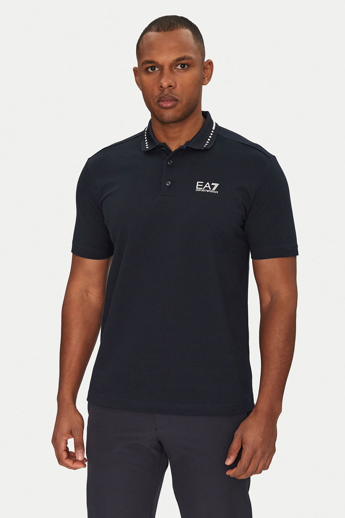 Emporio Armani Erkek Polo Yaka T-Shirt - 1