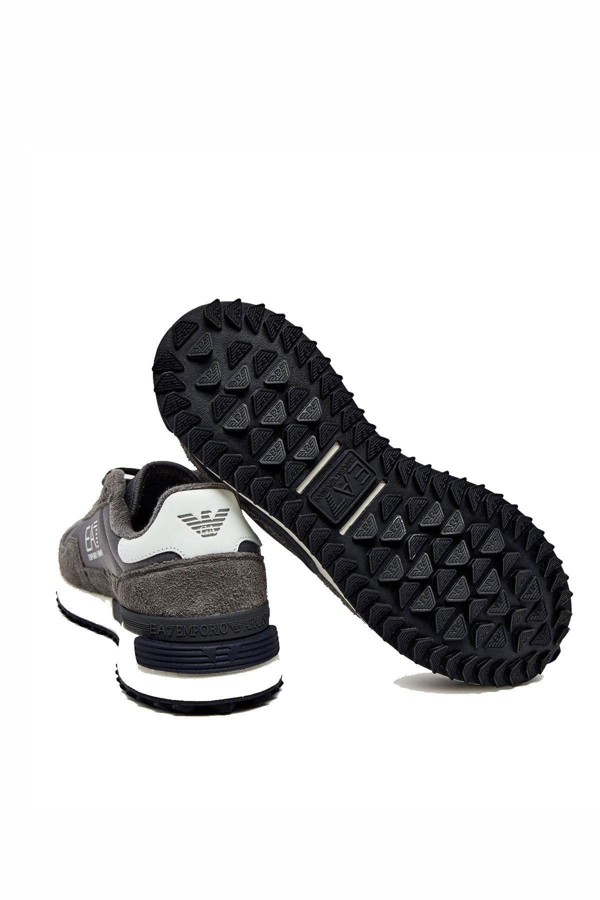 Emporio Armani Erkek Süet Sneaker - 3