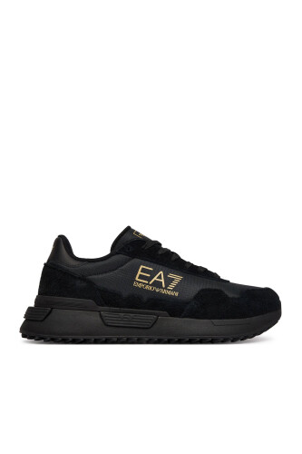 Emporio Armani Erkek Süet Sneaker - Emporio Armani
