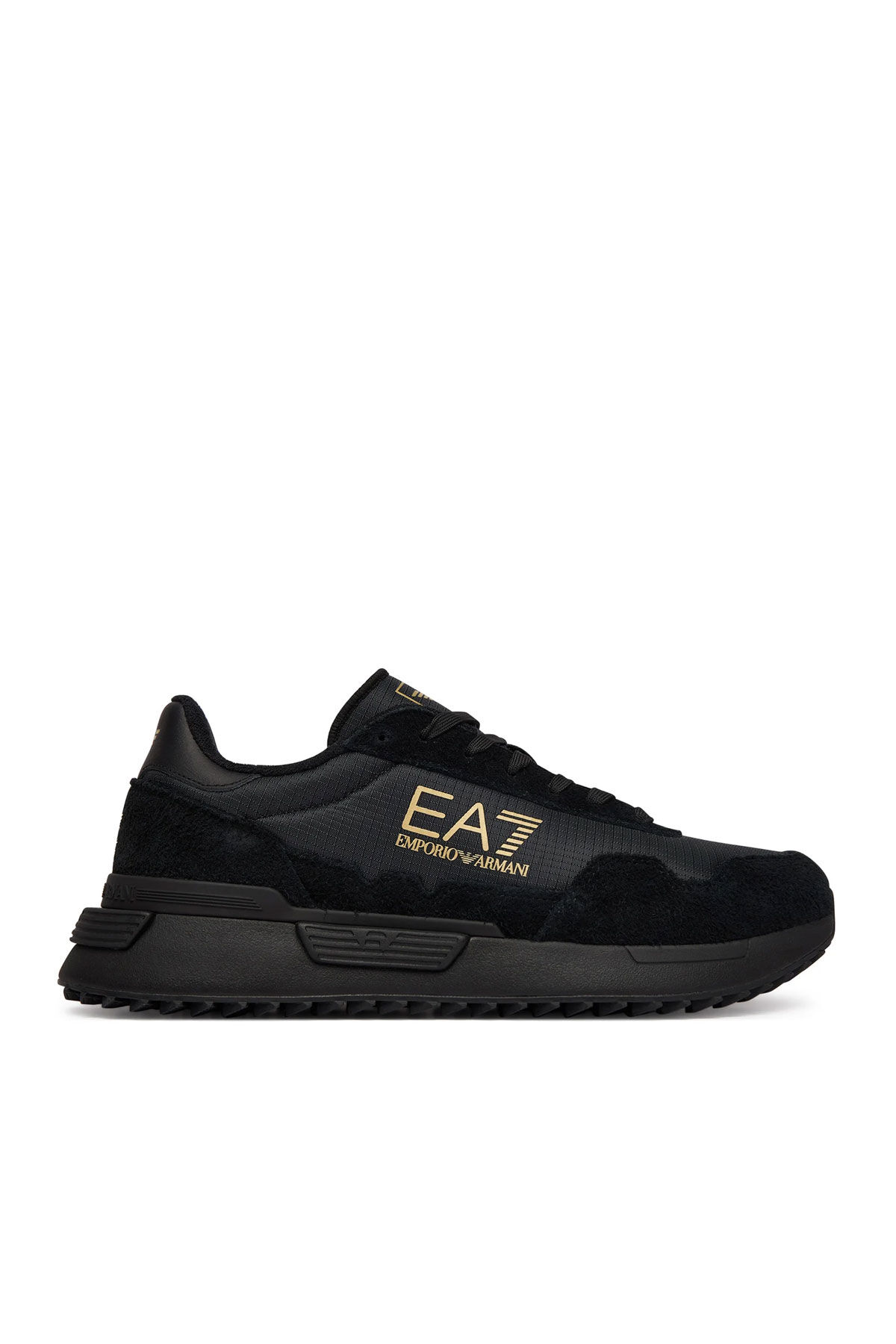 Emporio Armani Erkek Süet Sneaker - 1