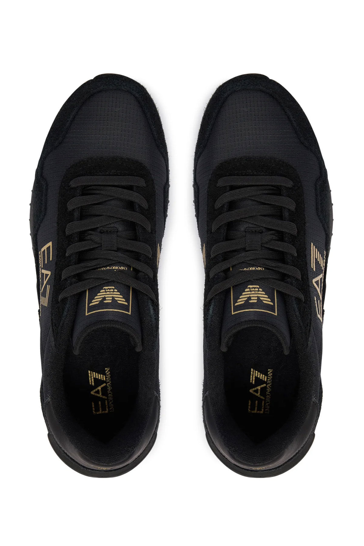 Emporio Armani Erkek Süet Sneaker - 3
