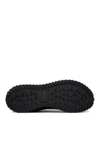 Emporio Armani Erkek Süet Sneaker - 4