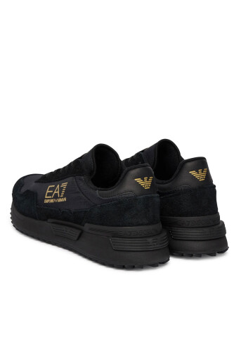 Emporio Armani Erkek Süet Sneaker - 5