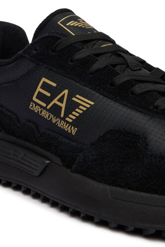 Emporio Armani Erkek Süet Sneaker - 6