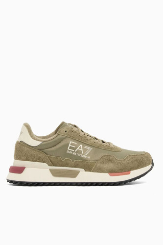 Emporio Armani Erkek Süet Sneaker - Emporio Armani