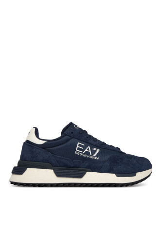 Emporio Armani Erkek Süet Sneaker - Emporio Armani