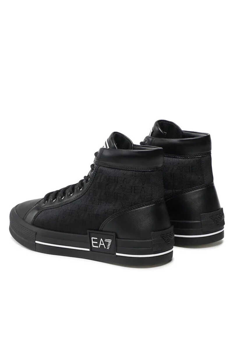 Emporio Armani Erkek Yarım Bot Sneaker - 3