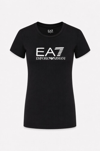 Emporio Armani Kadın Bisiklet Yaka T-Shirt - 3