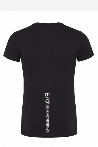 Emporio Armani Kadın Bisiklet Yaka T-Shirt - 4