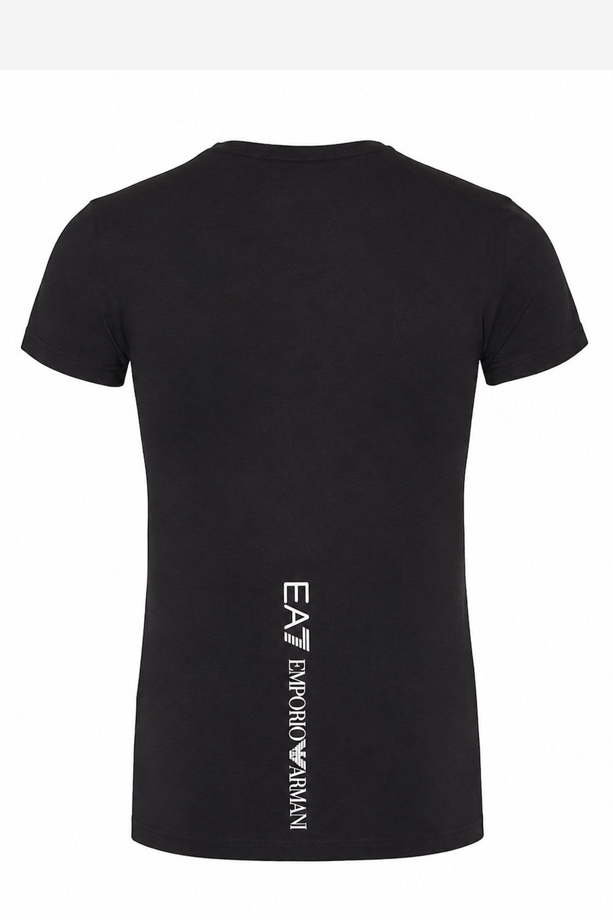 Emporio Armani Kadın Bisiklet Yaka T-Shirt - 4
