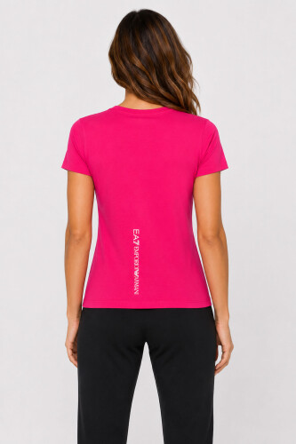 Emporio Armani Kadın Bisiklet Yaka T-Shirt - 2
