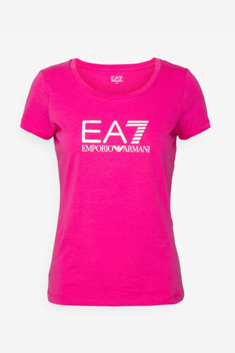 Emporio Armani Kadın Bisiklet Yaka T-Shirt - 5