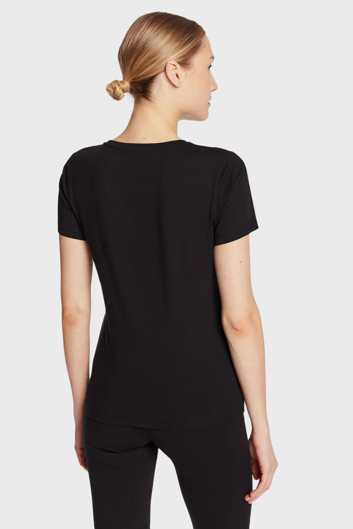 Emporio Armani Kadın Bisiklet Yaka T-Shirt - 3