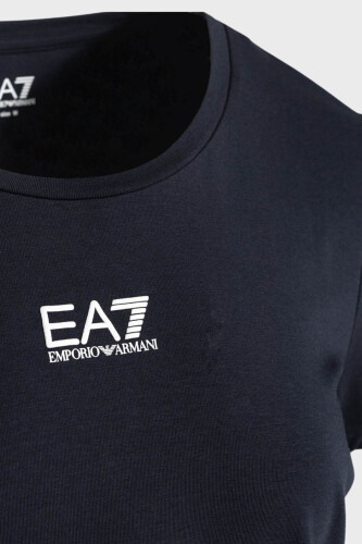 Emporio Armani Kadın Bisiklet Yaka T-Shirt - 5